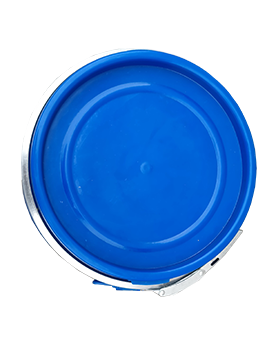 Full Open Top Round Drums - 50 kgs Top View