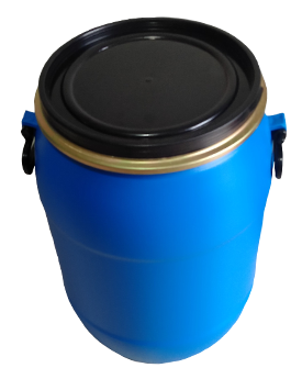 Full Open Top Round Drums - 65 kgs Side View